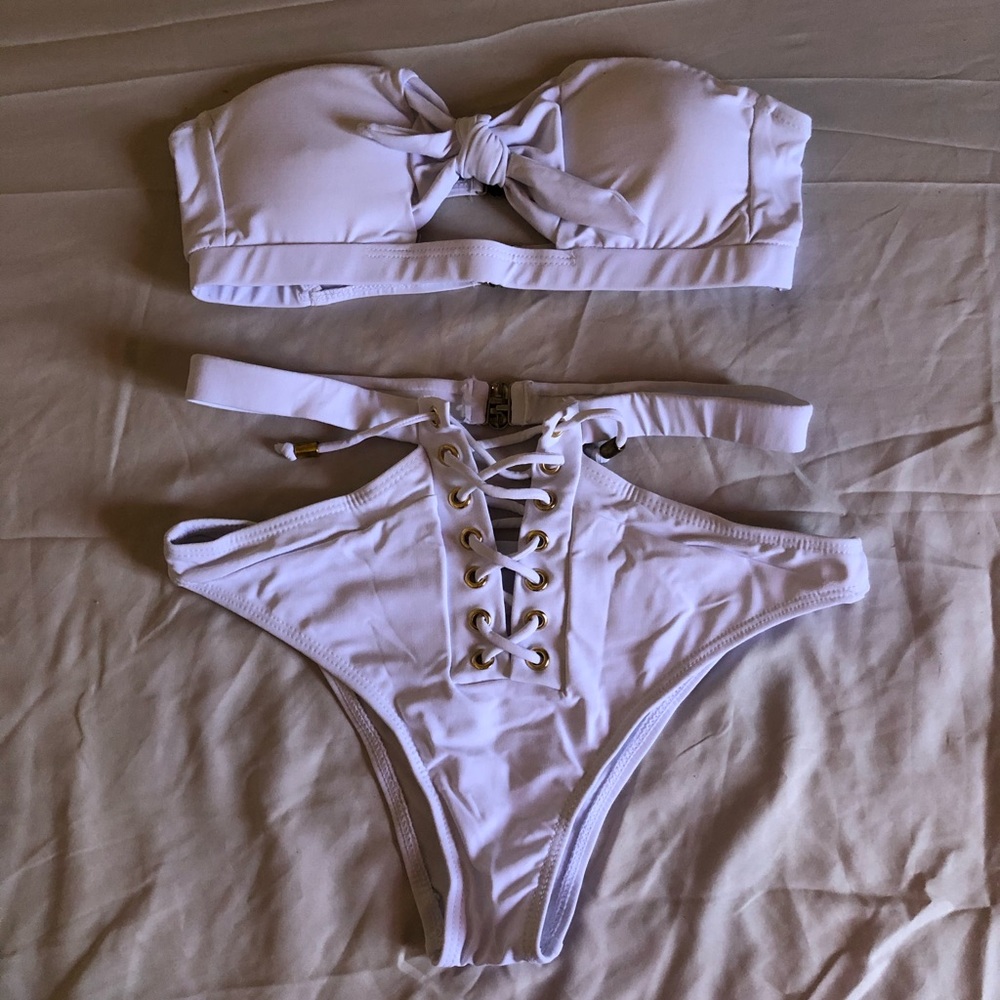 NWOT White Swim Set